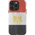 Egyptian Flag Distressed iPhone 15 Pro Impact Case